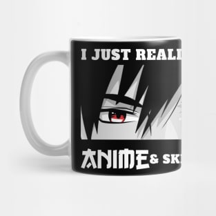 I JUST REALLY LOVE ANIME AND SKETCHING Mug